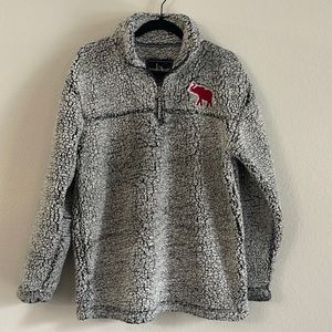 Alabama Sherpa Quarter-Zip Pullover Jacket